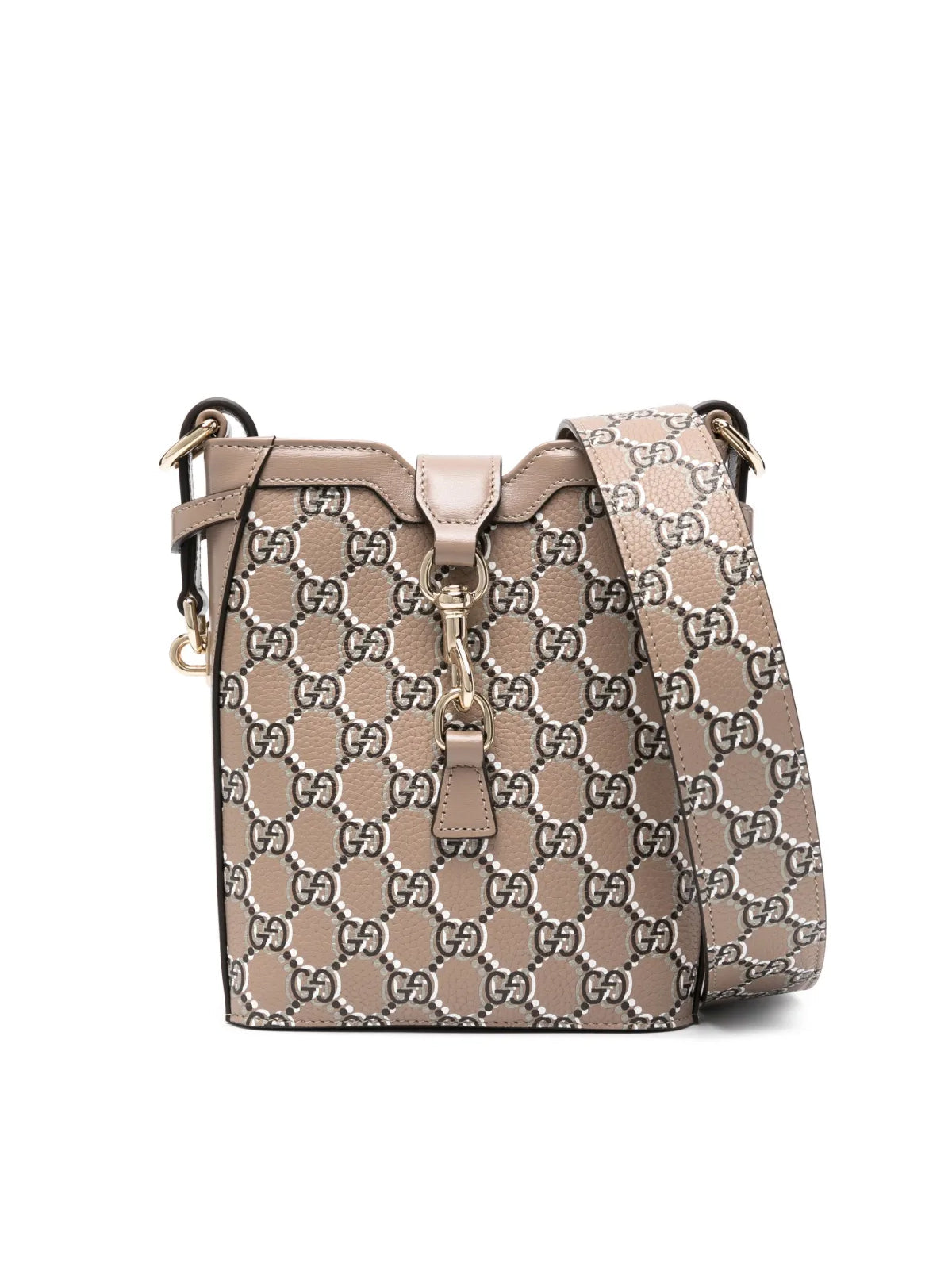 Gucci Gg Shadow Shoulder Bag — Brown Leather