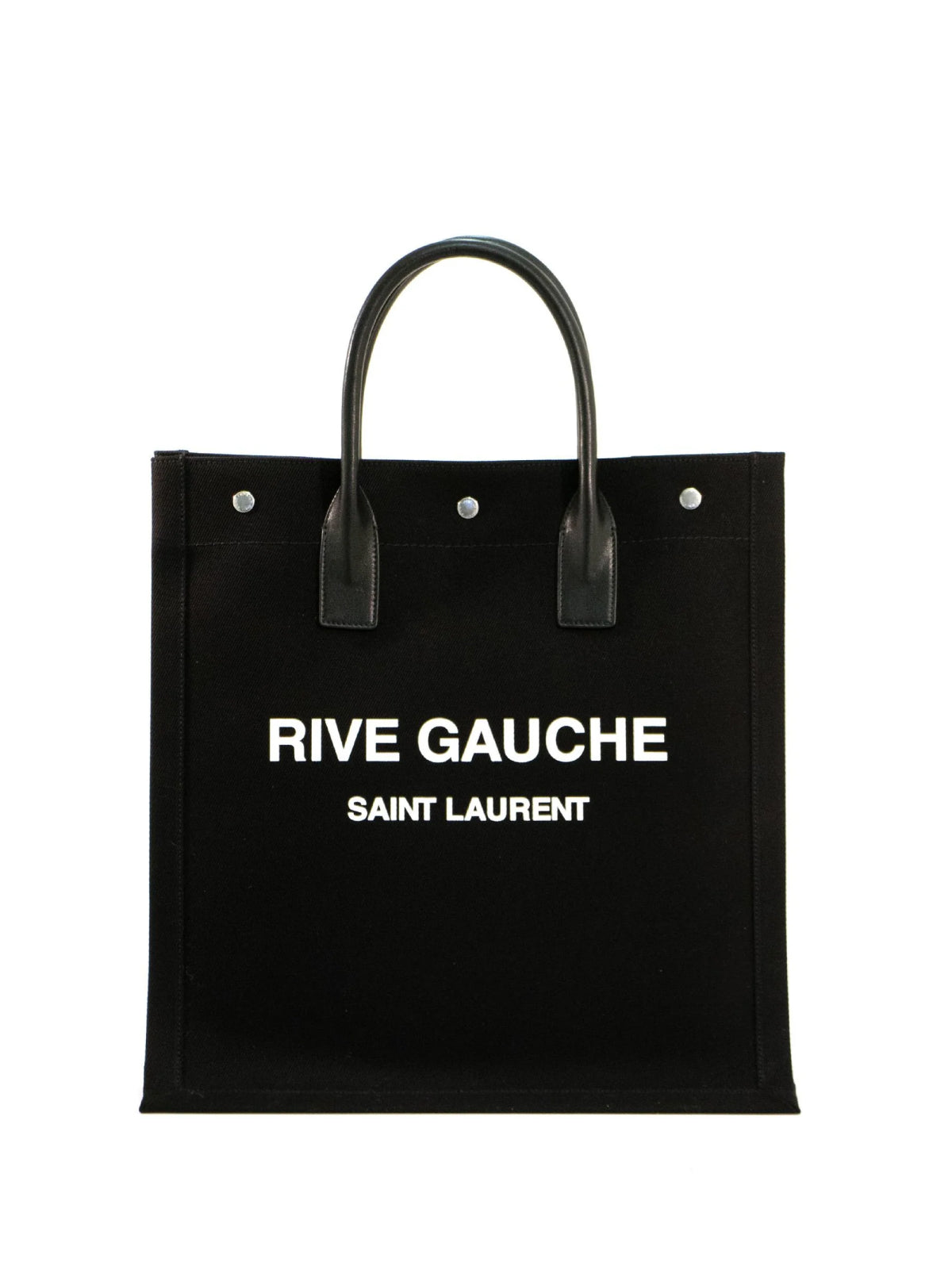 Saint Laurent Tote Bag — Black Textile