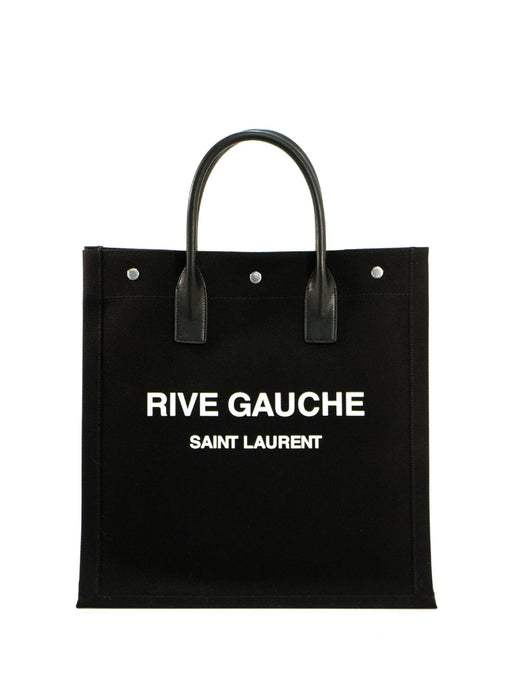Saint Laurent Tote Bag — Black Textile