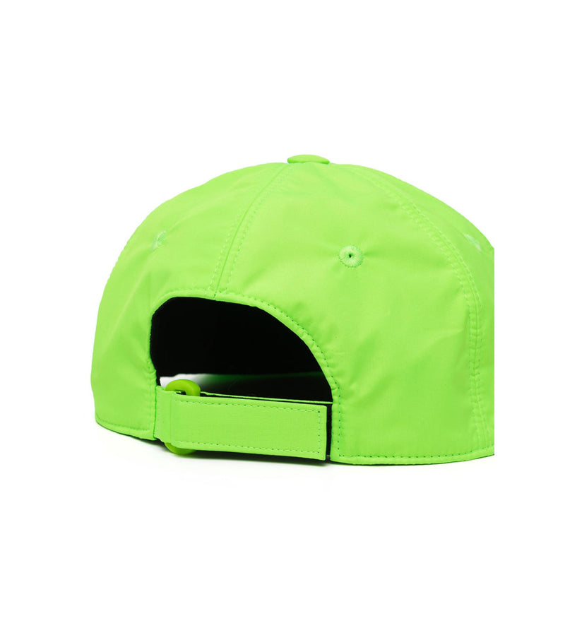 Stella Mccartney 900709w88993704 Logo-Embroidered Baseball Cap — Green Polyamide Caps
