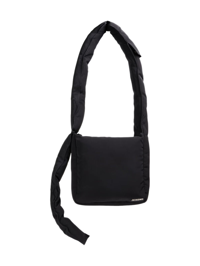 Jacquemus Shoulder Bag — Black Textile