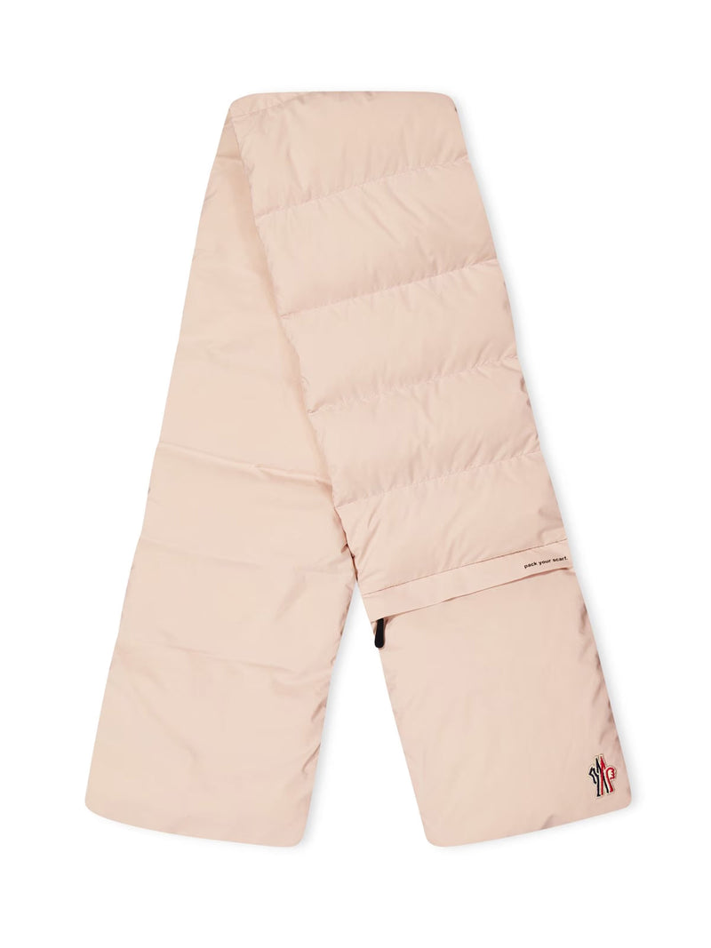 Moncler Grenoble Scarf — Pink Shell: Polyamide Scarfs