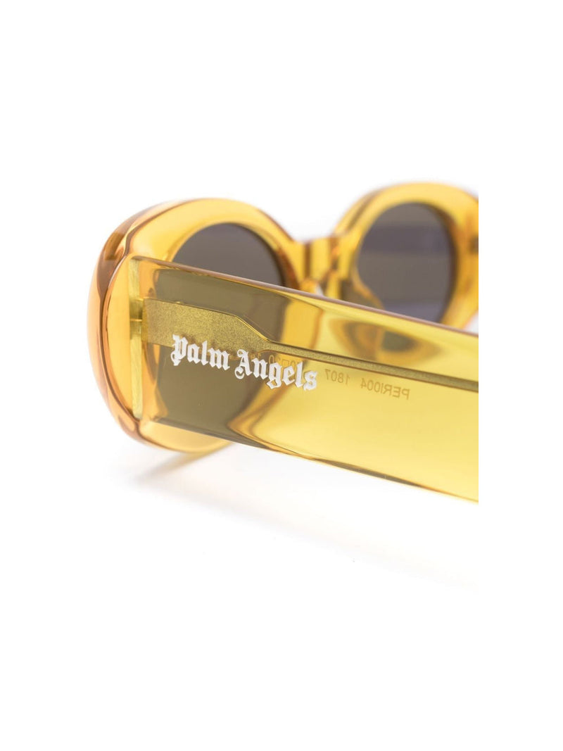 Palm Angels Peri004s22pla0011807 Sunglasses — Yellow Crystal Acetate