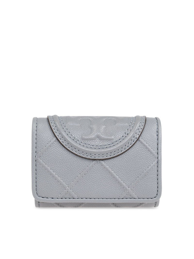 Tory Burch Wallet — Gray Leather