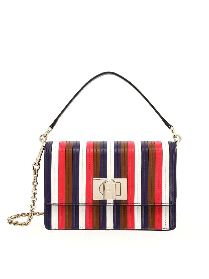 Furla Crossbody Bag — Brown Leather