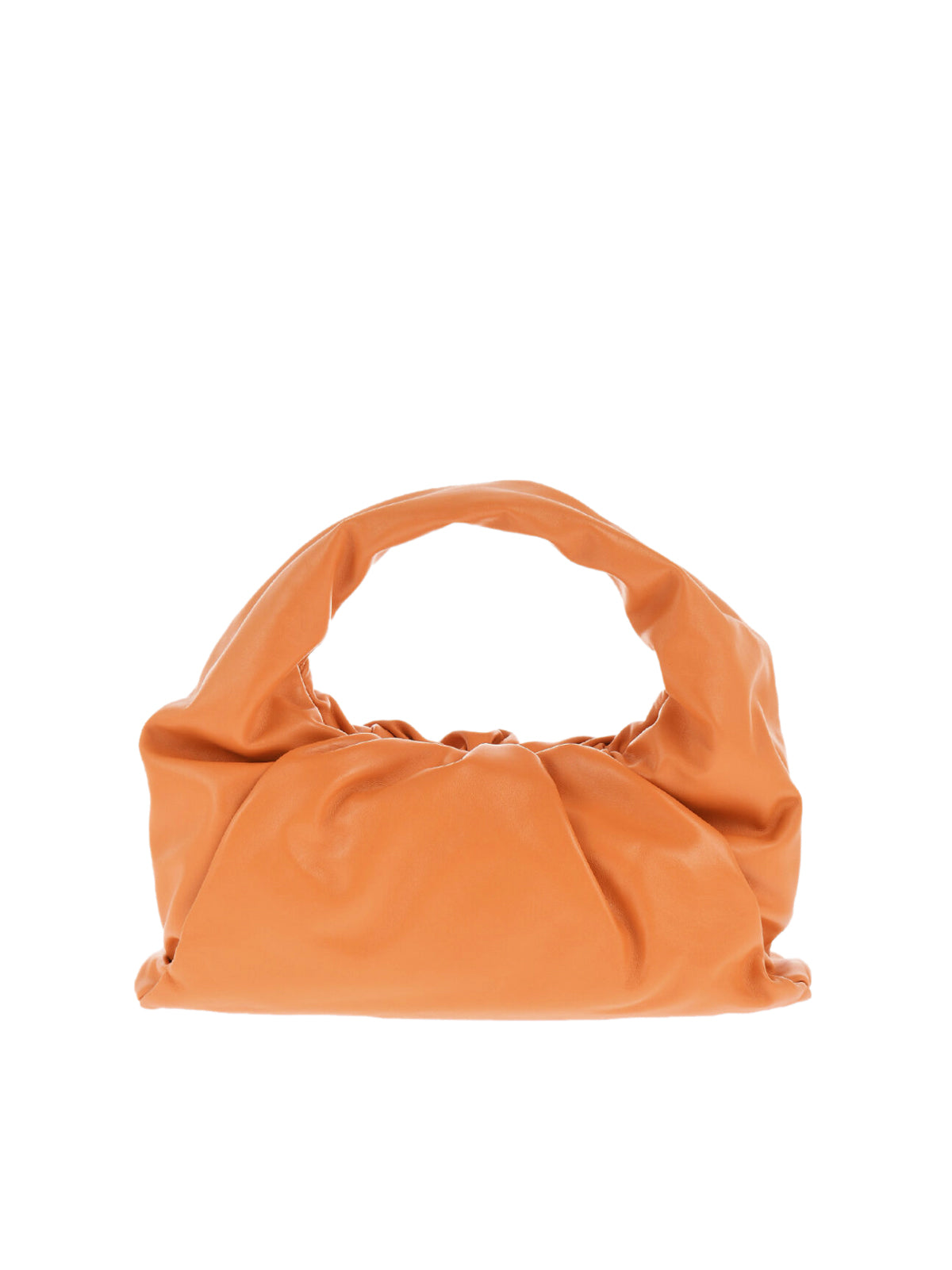 Bottega Veneta Supple Leather Hobo Bag — Orange
