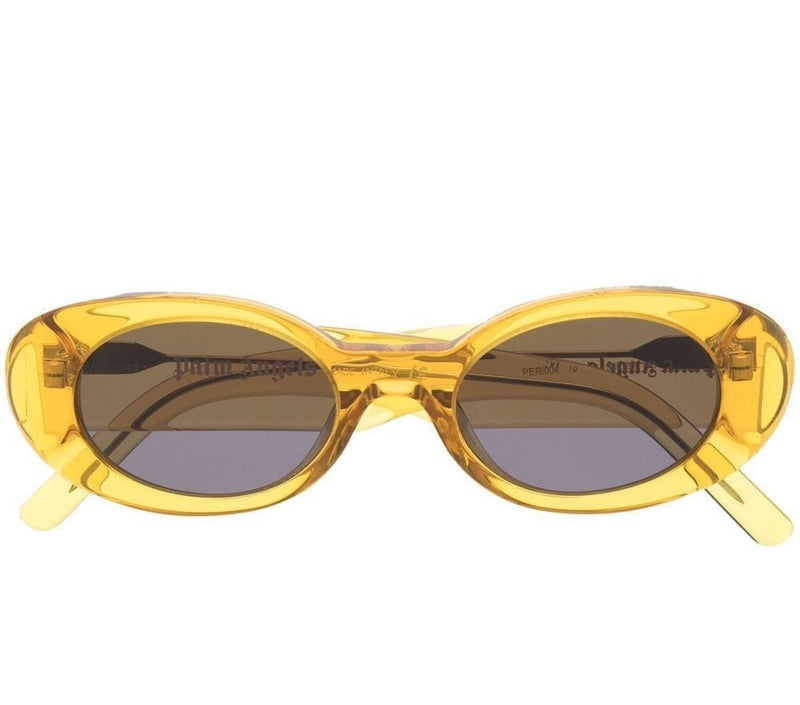 Palm Angels Peri004s22pla0011807 Sunglasses — Yellow Crystal Acetate
