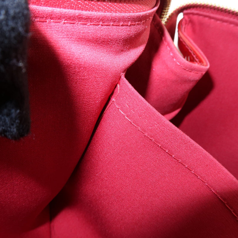 Louis Vuitton Rosewood Avenue Monogram Vernis Red Patent_leather Bag