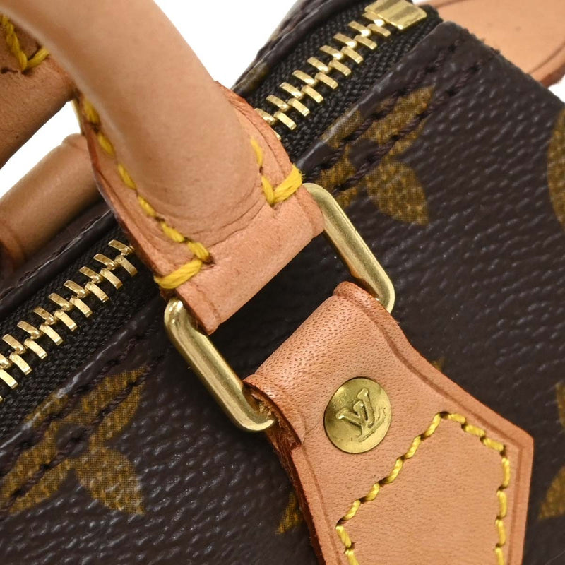 Louis Vuitton Speedy Mini Hl Monogram Canvas Brown Bag