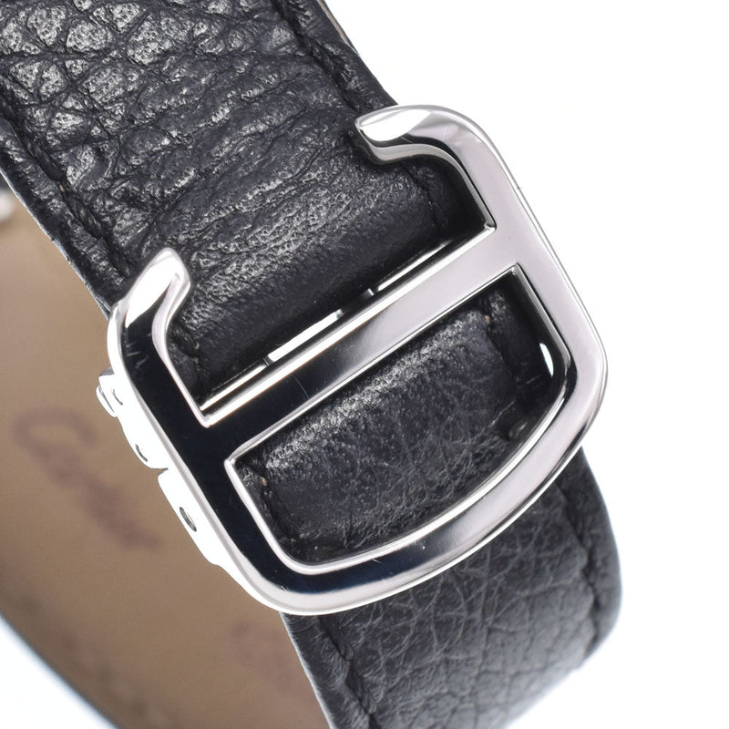 Cartier Tank Solo Quartz Stainless Steel And Leather Watches