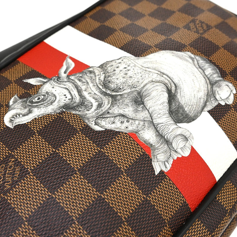 Louis Vuitton Nil Messenger Limited Edition Chapman Savane Damier Brown Canvas
