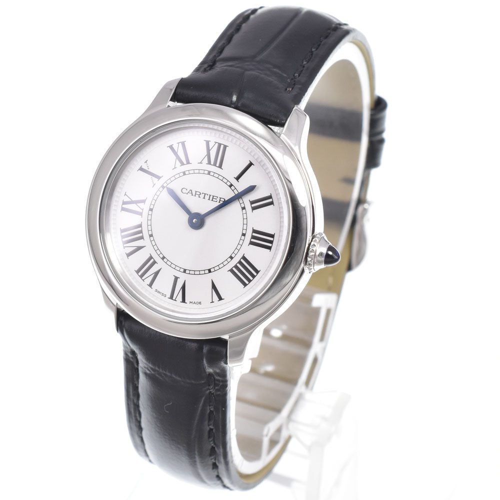 Cartier Ronde Must De Quartz Stainless Steel Watches
