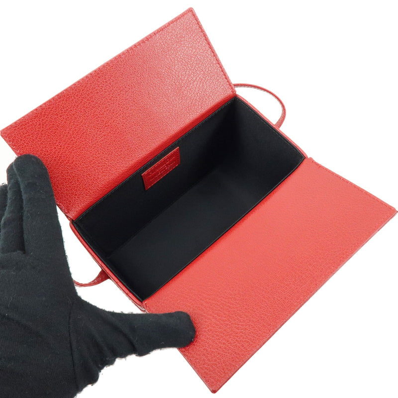 Christian Dior Handbag Leather Red Bag
