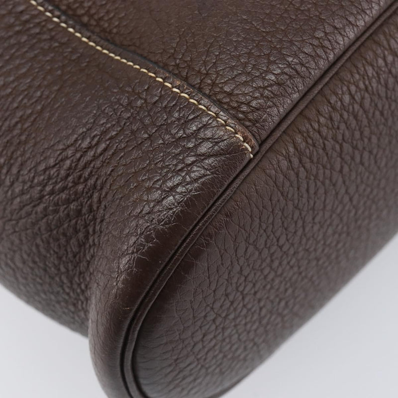 Hermes Sac Good News Leather Brown Bag