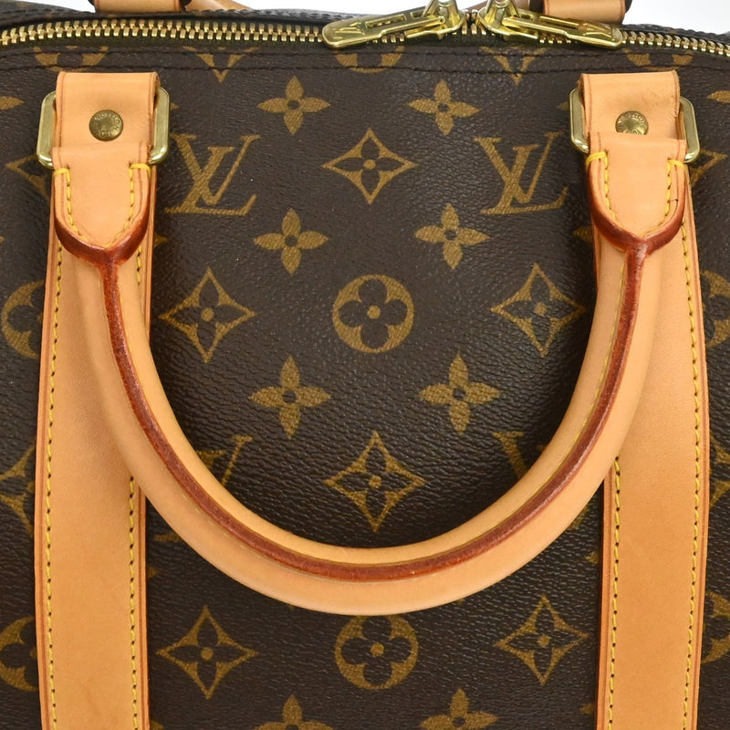Louis Vuitton Keepall Monogram Canvas Brown Bag