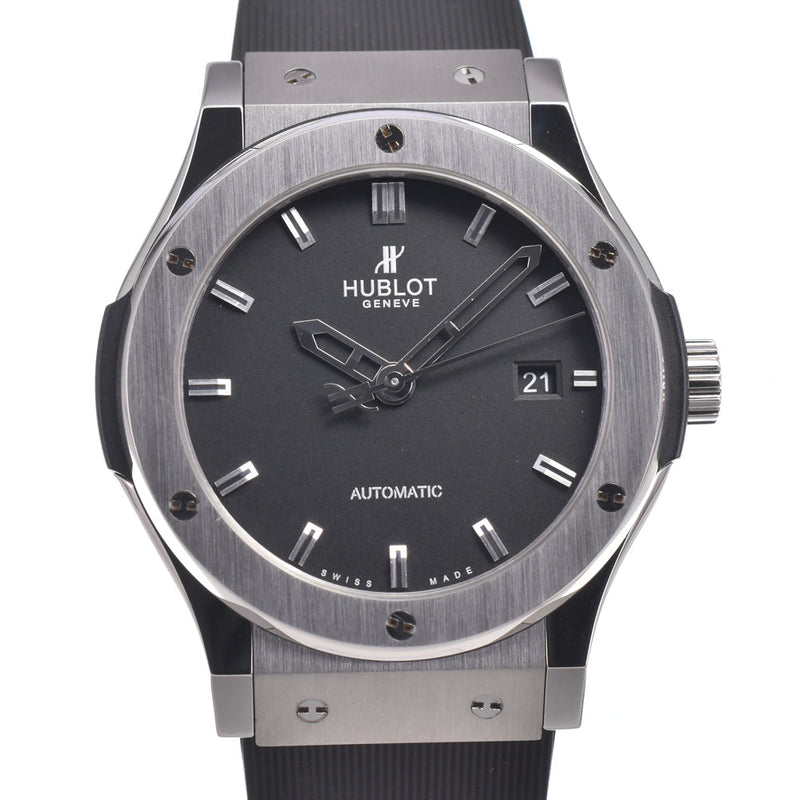 Hublot Classic Fusion Black Magic Automatic Ceramic And Rubber Watches
