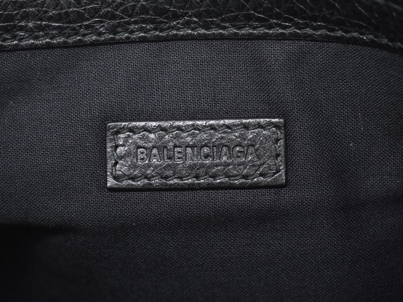 Balenciaga Graffiti Leather Black Bag