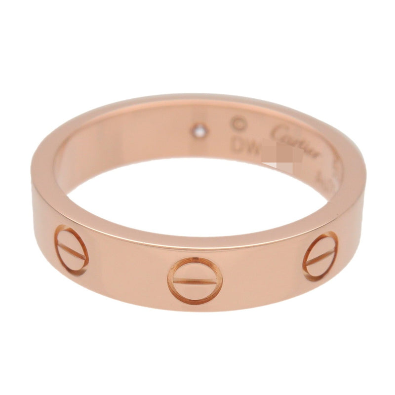 Cartier Love Wedding Band 1 Diamond 18k Rose Gold With Rose_gold Bijoux