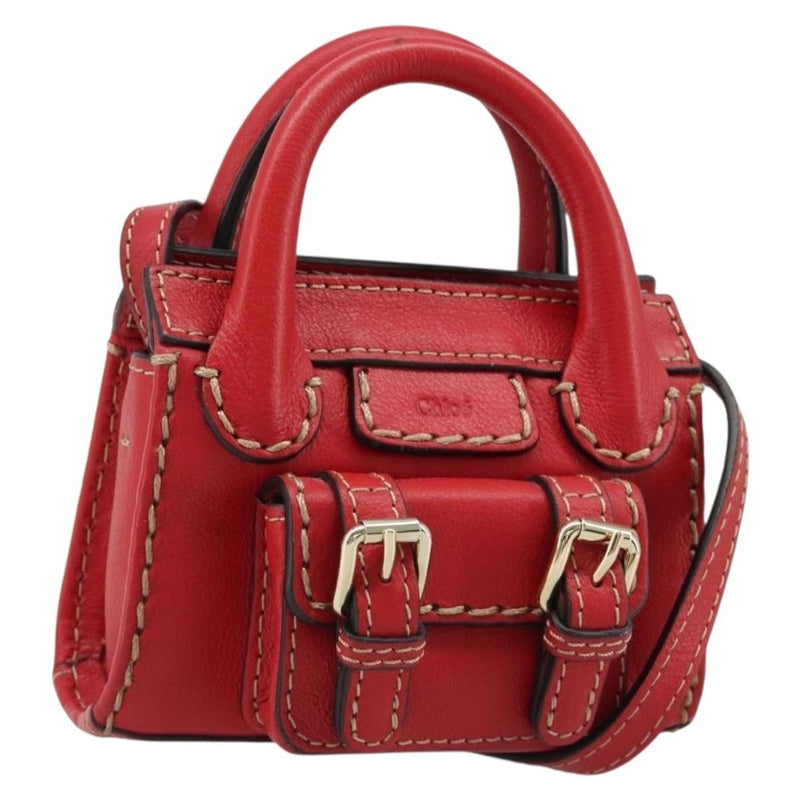Chloe Edith Leather Red Bag
