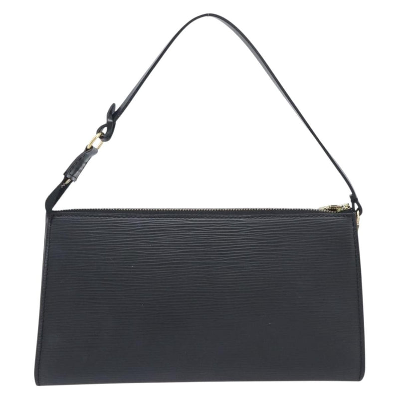 Louis Vuitton Pochette Accessoires Epi Leather Black Bag