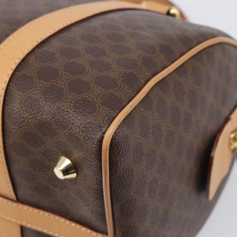Celine Handbag Canvas Brown Bag