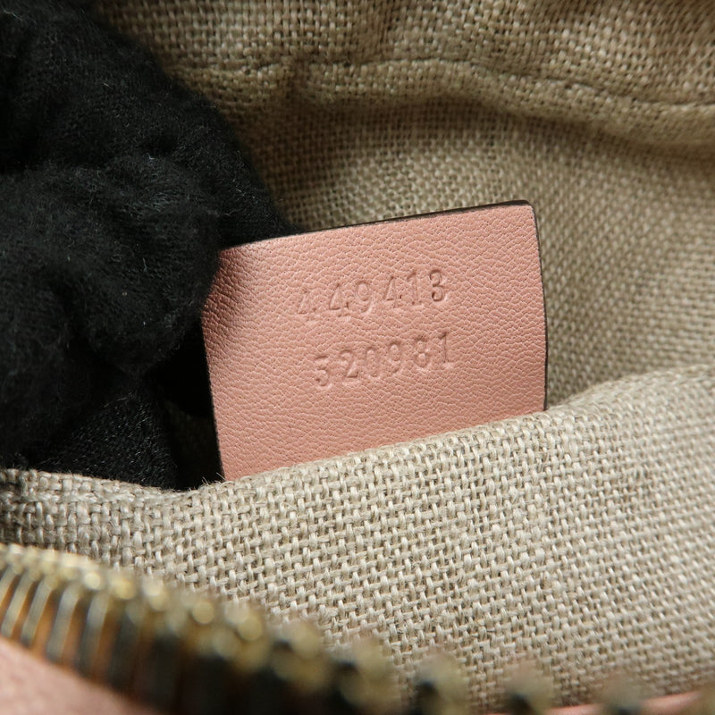 Gucci Bree Disco Microguccissima Leather Pink Bag
