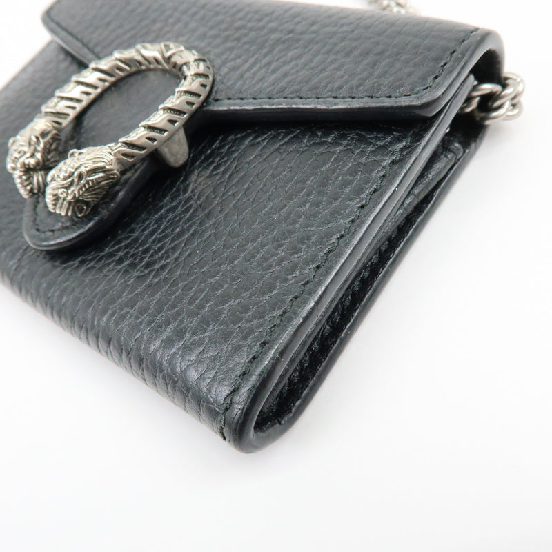 Gucci Dionysus Leather Black Bag