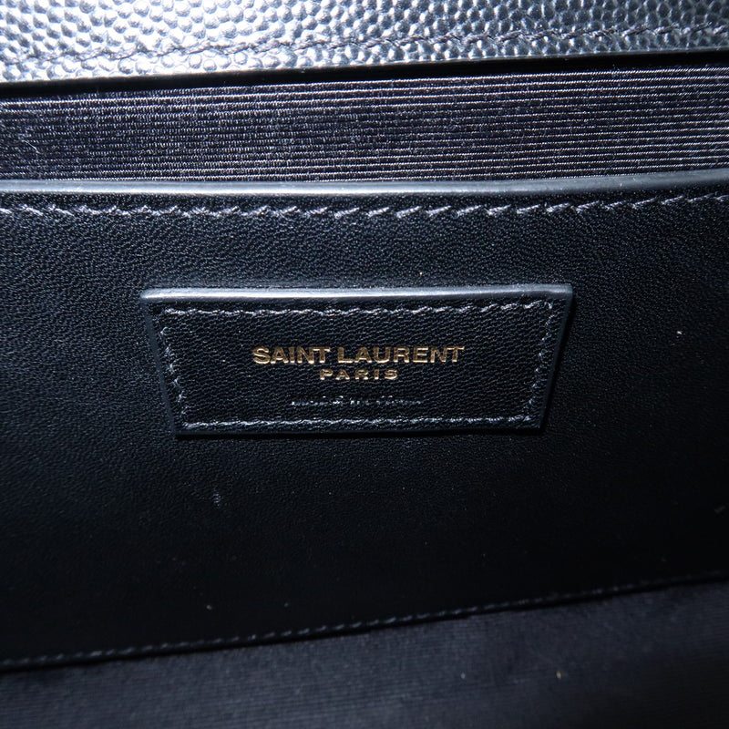 Saint Laurent Classic Monogram Leather Black Bag