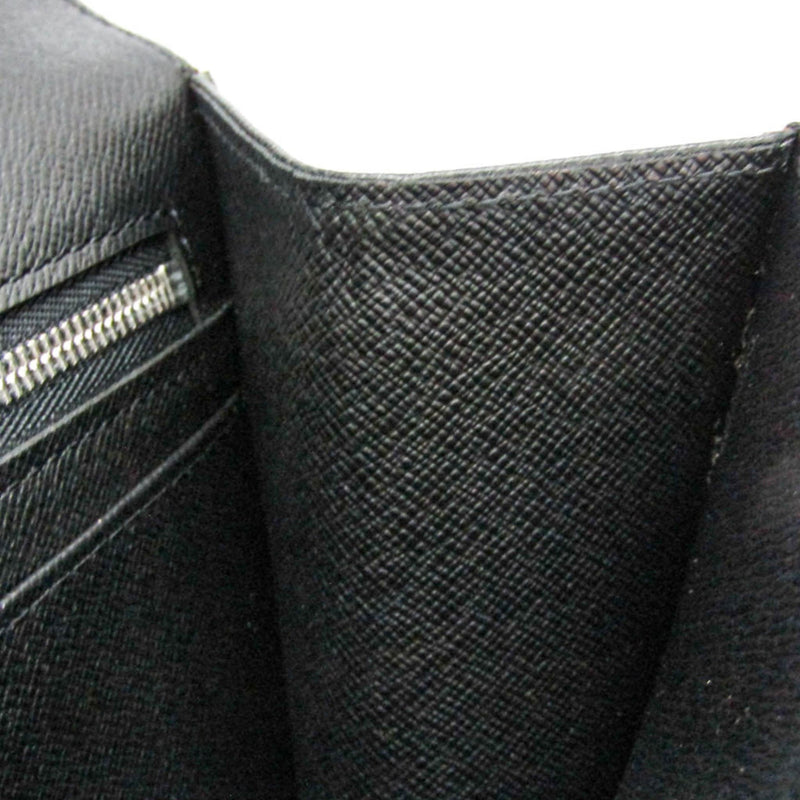 Louis Vuitton Selenga Pochette Taiga Leather Black Bag