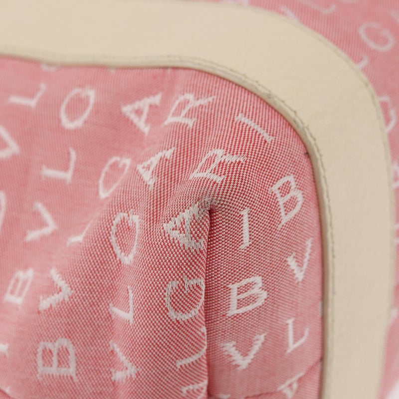 Bvlgari Logomania Canvas Pink Bag