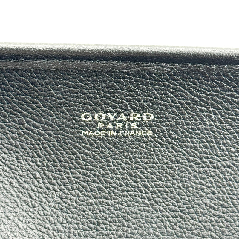 Goyard Bourgogne Coated Canvas Black Bag