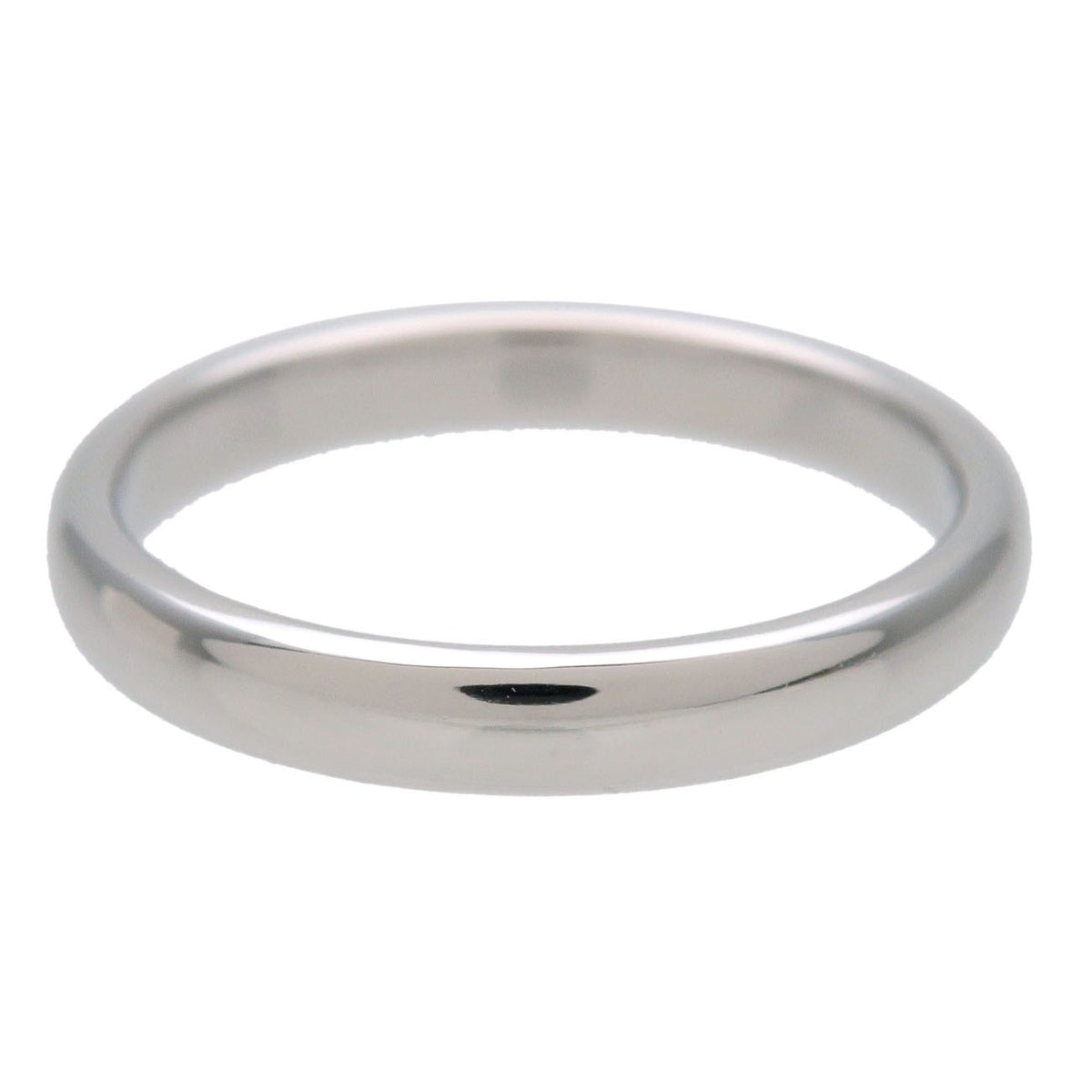 Tiffany & Co. Classic Wedding Band Platinum Silver Bijoux