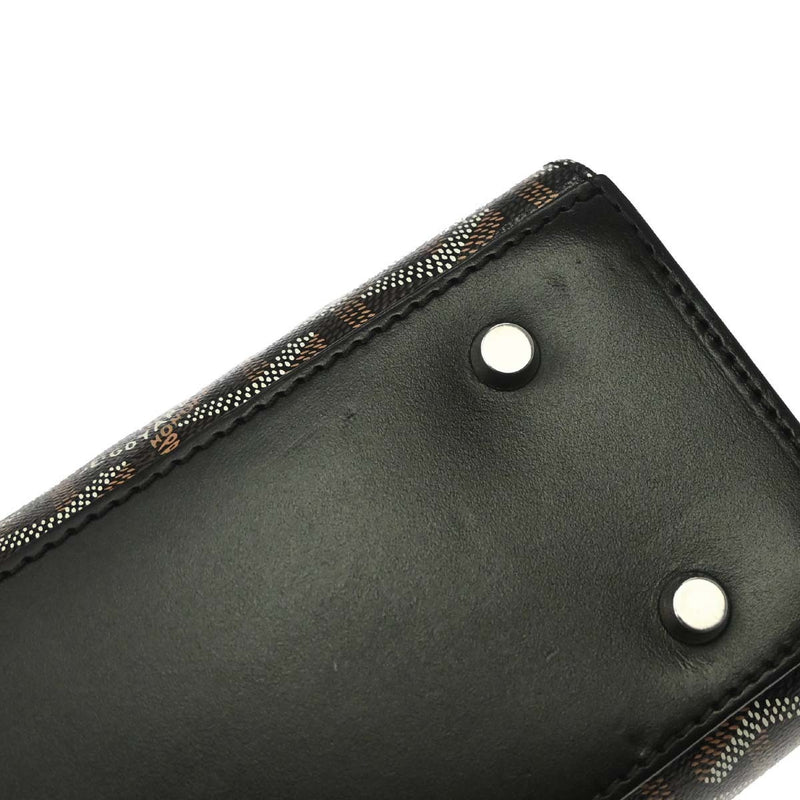 Goyard Comores Coated Canvas Black Bag