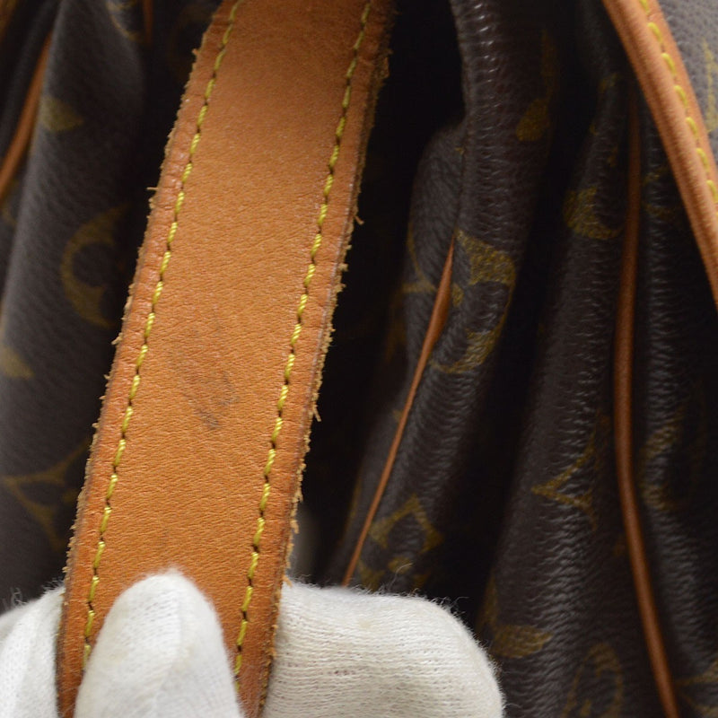 Louis Vuitton Saumur Monogram Canvas Brown Bag