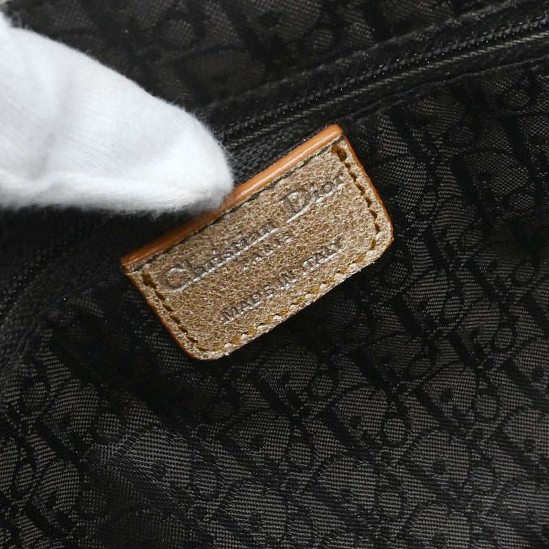 Christian Dior Vintage Gaucho Double Saddle Leather Gold Bag