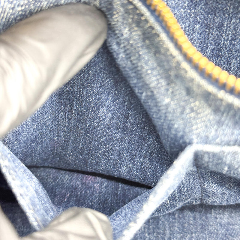 Prada Canapa Denim Blue Denim_jeans Bag