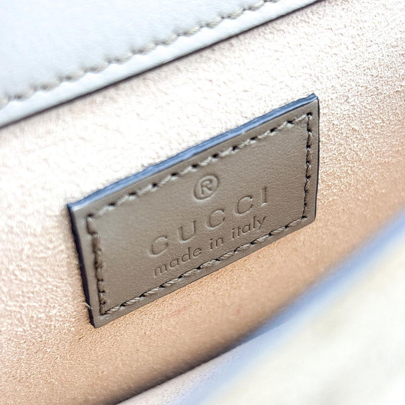 Gucci Dionysus Bag Gg Coated Canvas With Leather Brown