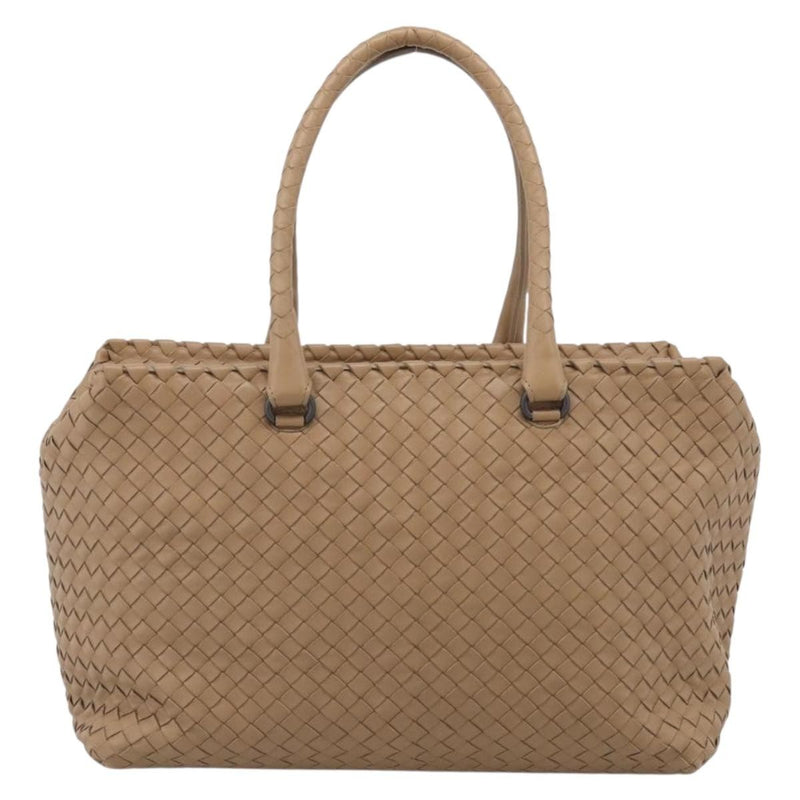 Bottega Veneta Brick Intrecciato Nappa Brown Leather Bag