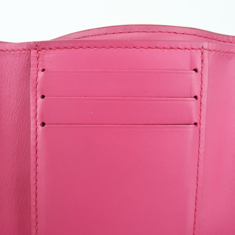Louis Vuitton Victorine Nanogram Embossed Leather Pink Accessory