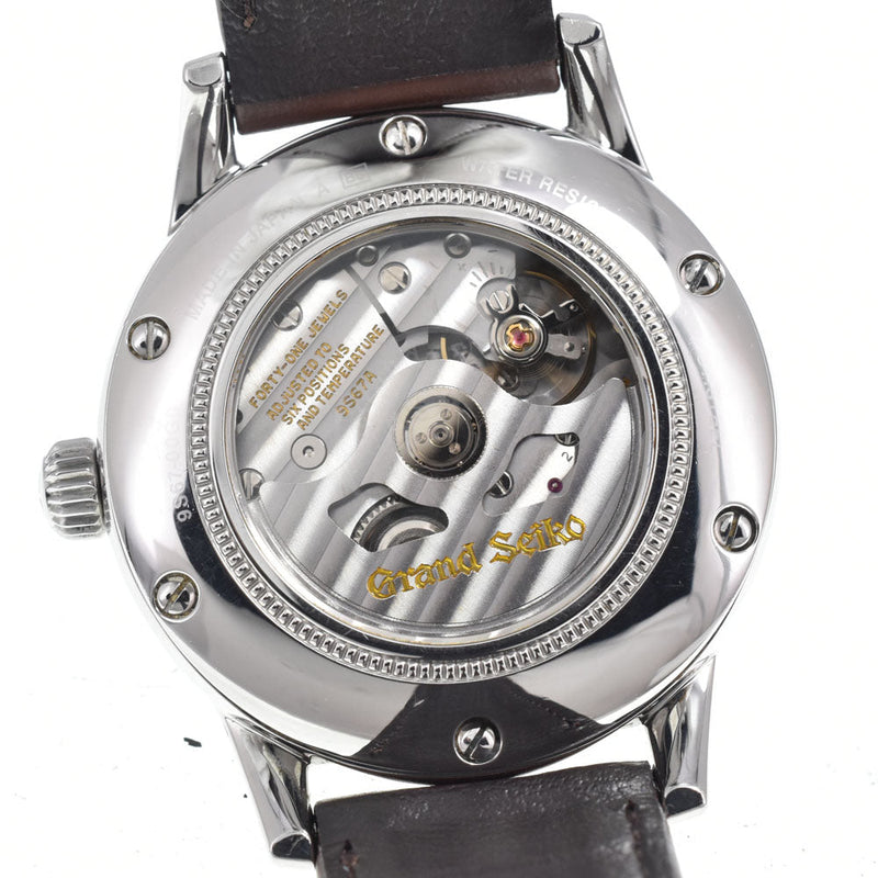 Grand Seiko Elegance Mechanical Automatic Stainless Steel With Mother Of Pearl Watches