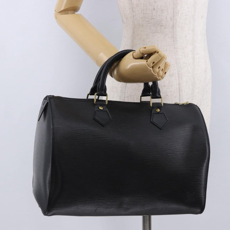 Louis Vuitton Speedy Epi Leather Black Bag