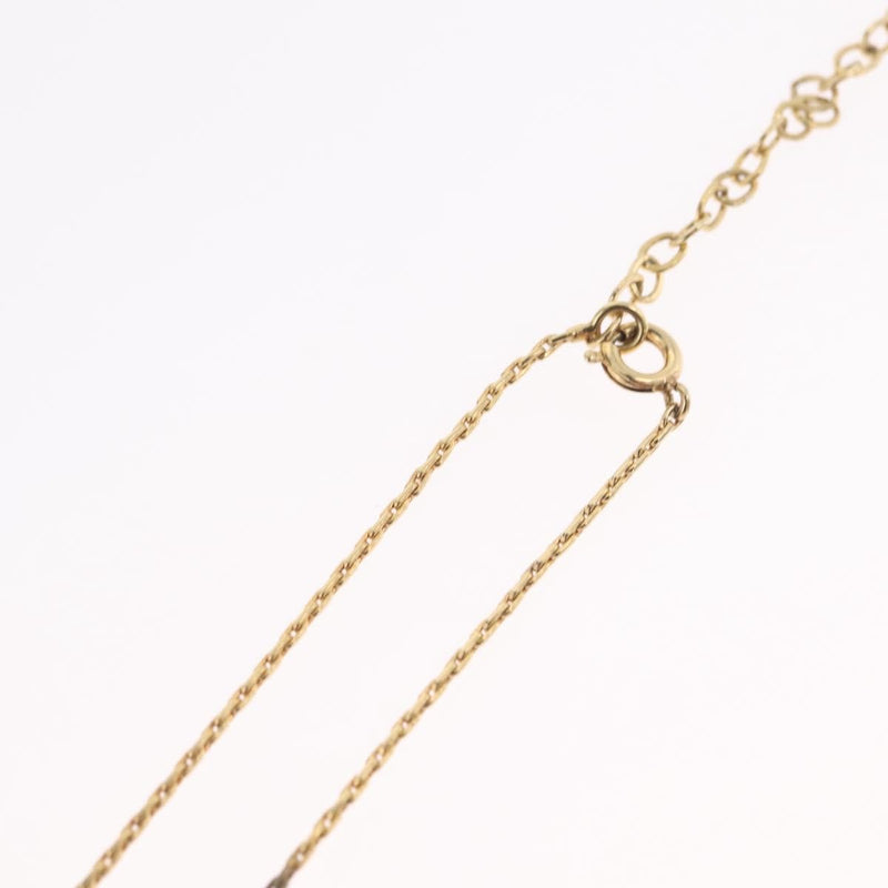 Christian Dior Logo Heart Pendant Metal Gold Bijoux