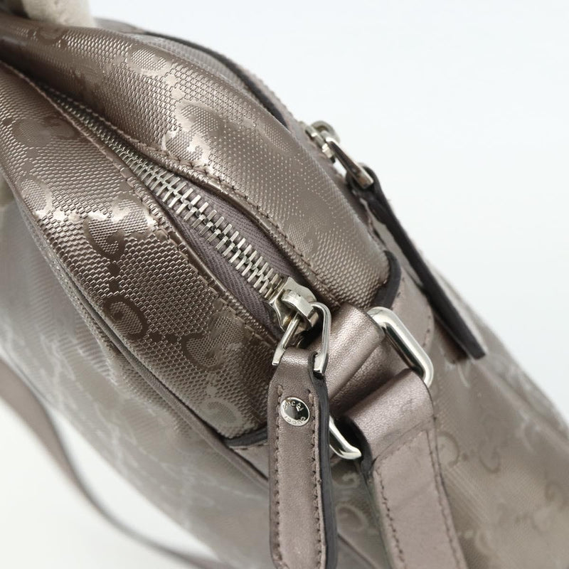 Gucci Zip Gg Imprime Pink Canvas Bag