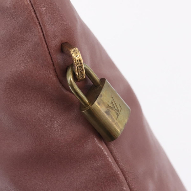 Louis Vuitton Lockit Chain Boudoir Leather Pink Bag