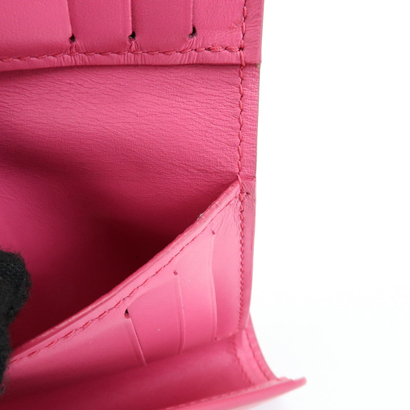 Louis Vuitton Victorine Nanogram Embossed Leather Pink Accessory