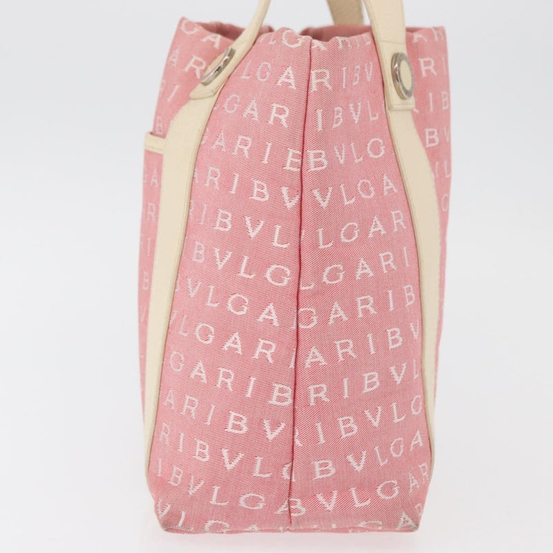 Bvlgari Logomania Canvas Pink Bag