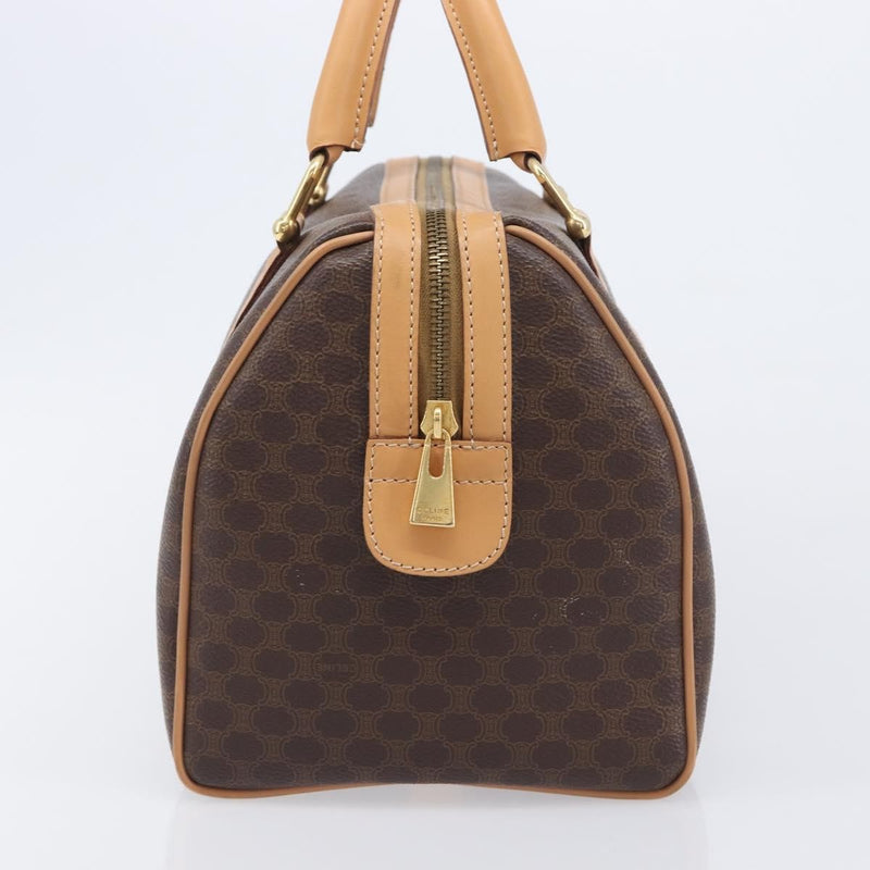 Celine Handbag Canvas Brown Bag