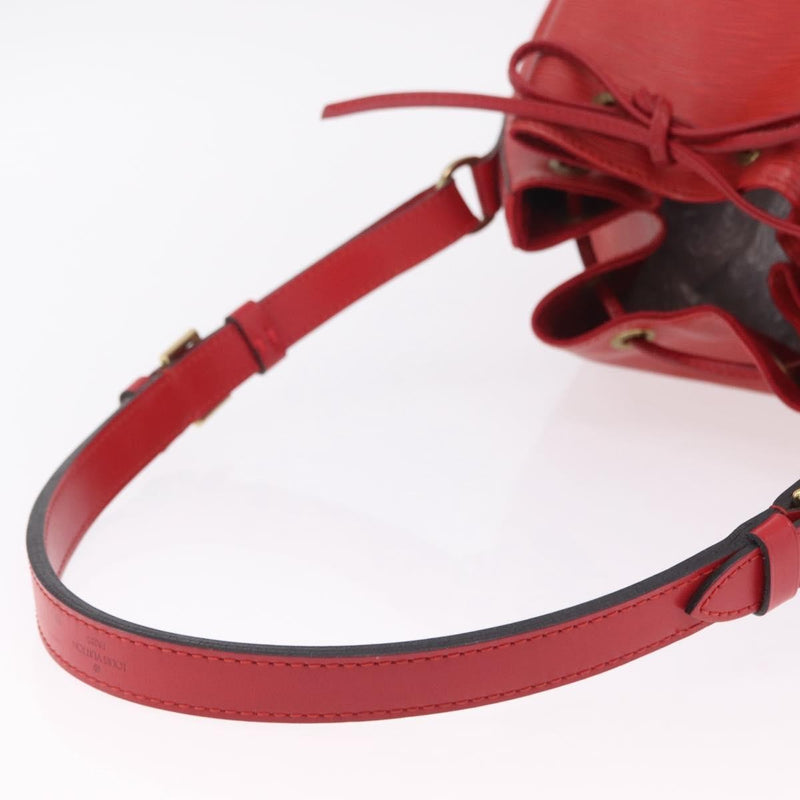 Louis Vuitton Petit Noe Nm Epi Leather Red Bag