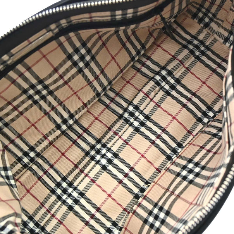 Burberry Handbag Leather Black Bag