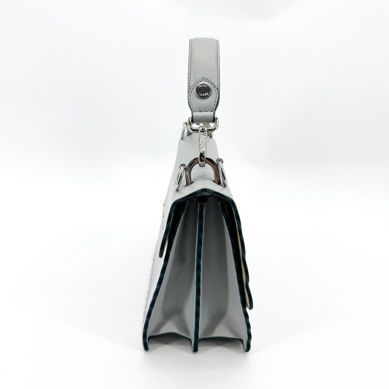 Fendi Kan I Leather Gray Bag